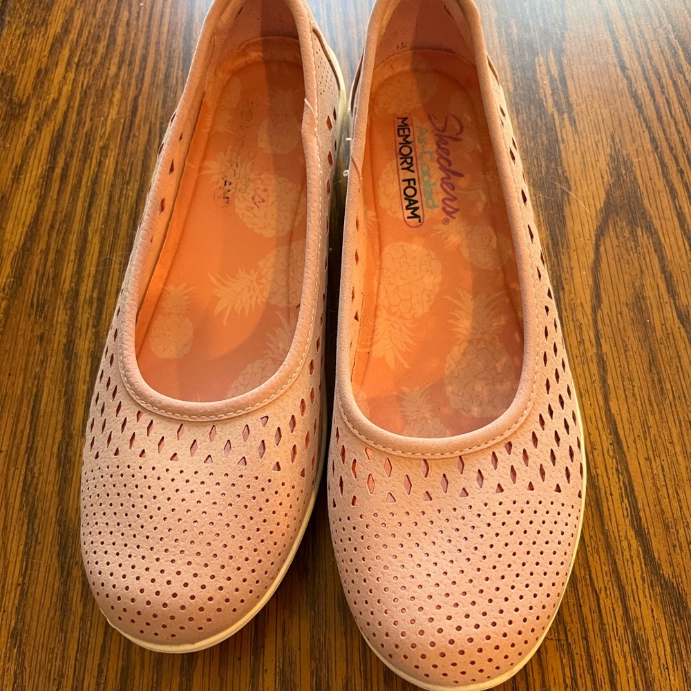 Skechers Women's Pink Slip-On Shoes
